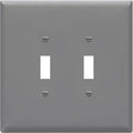 ENERLITES Jumbo Double Toggle Switch Cover, Two Gang Light Switch Wall Plate by Enerlites