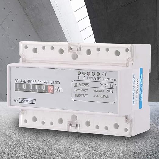 MOUMOUTEN 220 380V 20 80A Digital Electric Power Meter, 3 Phase KWh Meter - Image 3