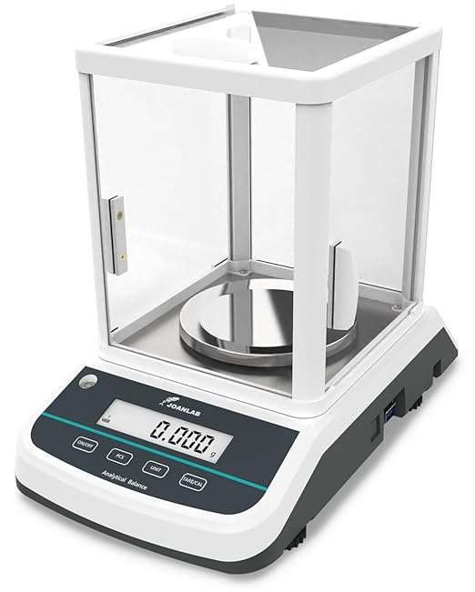 JOANLAB Analytical Balance 300g x 1mg Scale High Precision 0.001g Accuracy by JoanLabEquipmentCoLtd