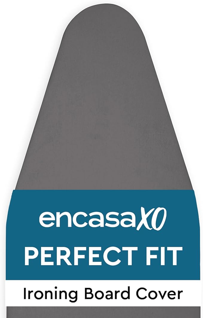 Encasa XO Ironing Board Cover and Pad 42"x14" - 4mm Felt Medium Iron Board by EncasaXO