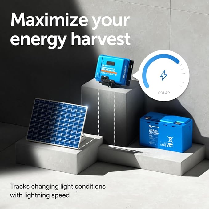Victron Energy SmartSolar MPPT MC4 Compatible Solar Charge Controller - Image 4