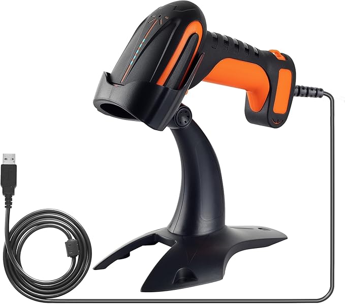 Tera Pro Extreme Performance Industrial Grade 1D 2D QR Barcode Scanner Wired by Tera
