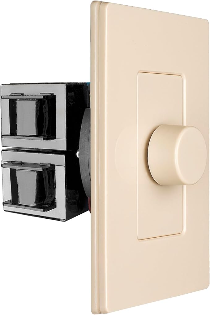 OSD Audio 100W Sleek, Minimalist Design in Wall Volume Control, Rotary Knob by OutdoorSpeakerDepot