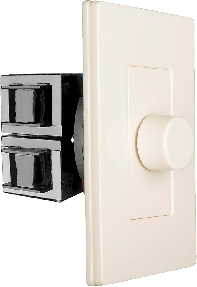 OSD Audio 300W Sleek, Minimalist Design in Wall Volume Control, Rotary Knob by OutdoorSpeakerDepot