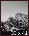Frame It Easy 33 x 41 Merlot Wood Frame by FrameItEasy