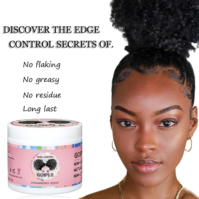 Goiple Edge Control Wax for Women Strong Hold Non-greasy Edge Smoother - Image 2