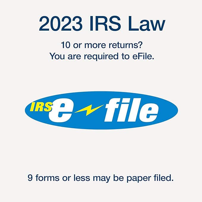 Adams 2024 W2 Tax Forms 2024, 6 Part Laser/Inkjet Tax Forms, 50 Employees - Image 7