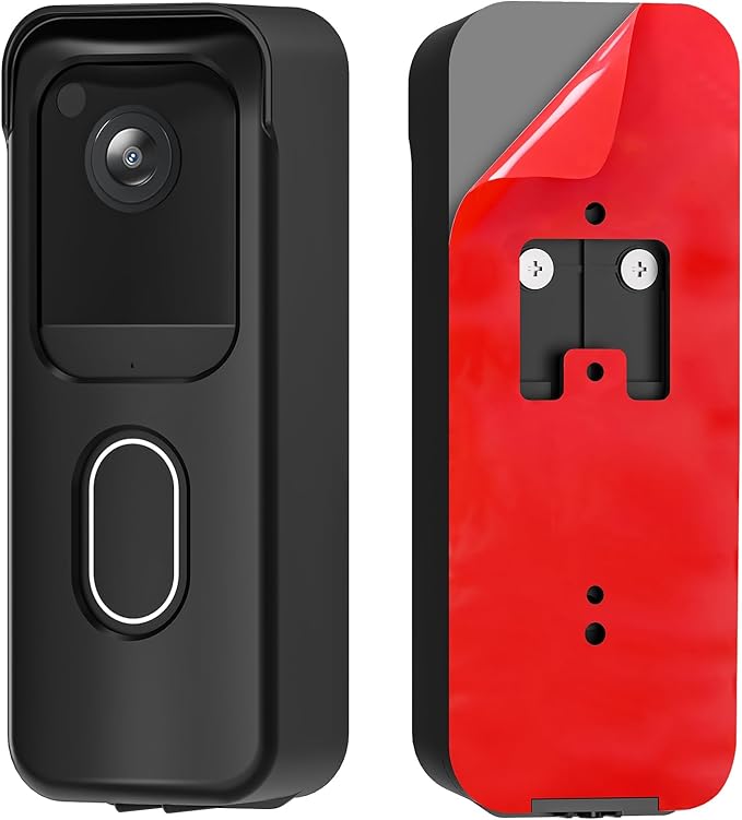 No Drill Door Mount for Blink Video Doorbell, Adhesive Mounting Bracket by ALERTCAM