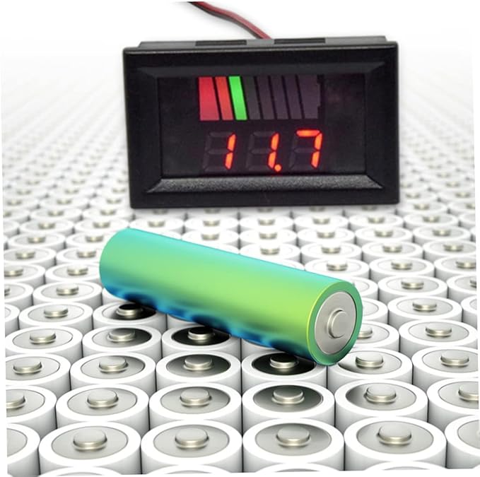 Battery Charge Level Indicator Universal Car Battery Capacity Meter Tester - Image 7