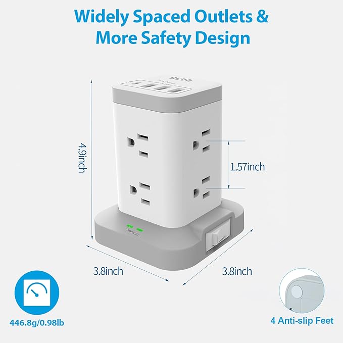 BEVA Surge Protector Tower - Image 7