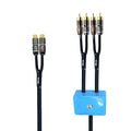 Arklove 5ft Sound Channel swicher 2 Female to 4 Male RCA Switch Selector 2 in 1 by Arklove