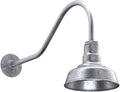 Steel Lighting Co. Hawthorne Barn Light | Outdoor Wall Mounted | 8 inch Dome | by SteelLightingCo