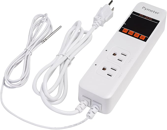 Pymeter Attic Fan Thermostat Controller Temperature Switch Plug Outlet - Image 7
