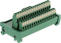 ANMBEST 2 in 16 Out Terminal Blocks Module, 25A DIN Rail and Panel Mounting by ANMBEST