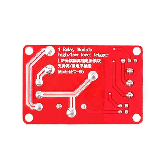 JESSINIE 5V 30A Relay Module, 1 Channel, Optocoupler Isolation, High/Low Trigger - Image 5