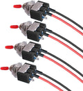 VONVOFF Toggle Switch, 3v/5v/12v/24v/72v/110v/220v/240v/Mini Toggle Switch by Bosssaysthecustomerisalwaysright