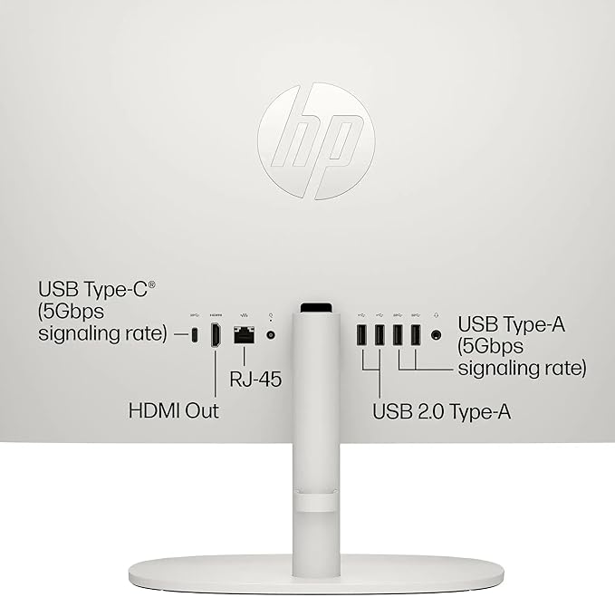 HP 21.5" FHD All-in-One Desktop Computer, 32GB RAM 1TB, Dual-Core Intel Celeron - Image 7