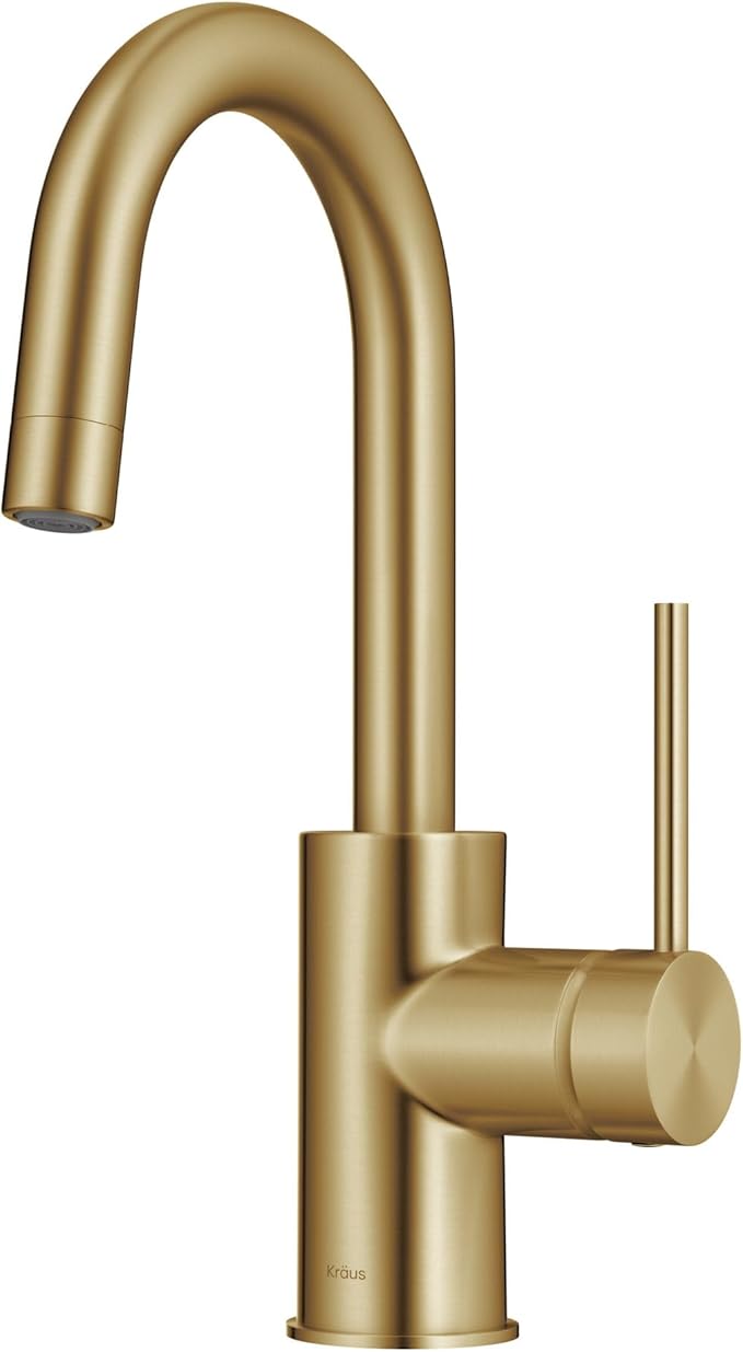 KRAUS Oletto Single Handle Kitchen Bar Faucet by KRAUS