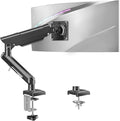 Single Monitor Mount for 32 27 24 22 inch Screen, Monitor Arm Holds 4.4-22 lbs by MOUNTUP