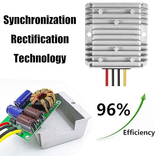 24V 145W DC-DC Converter Voltage Regulator, Step Down/Up 9V-40V to 24V 6A - Image 3