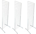 Only Hangers Heavy Duty 2' x 5.5' Gridwall Art Display Panel by Only+Hangers