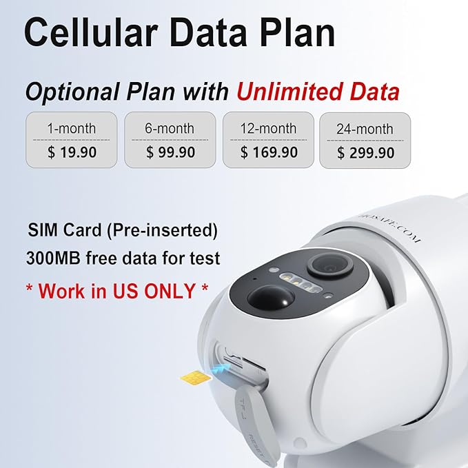 4G LTE Cellular Security Camera No Internet Needed, No wifi Security Camera - Image 3