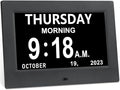 Irednolw 7inch Large Impaired Vision Digital Alarm Clock by Irednolwwillgiveyouthebest