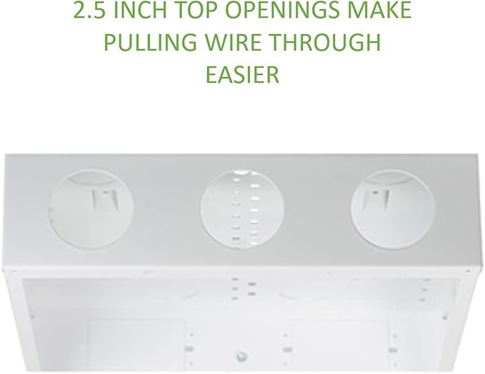 Legrand - OnQ 14 Inch Cable Management, In-Wall 20-Gauge Media Box, Structured - Image 7