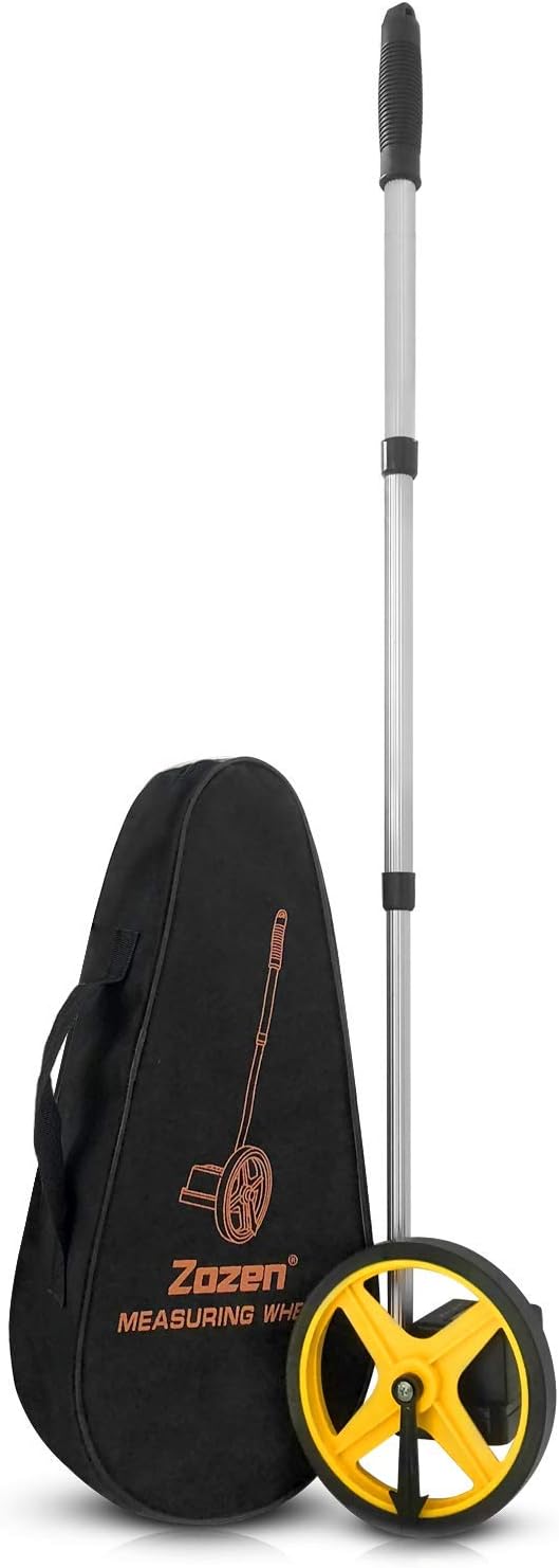 Zozen Measuring Wheel in Feet and Inches, 6-inch Measure Wheel by Zozen