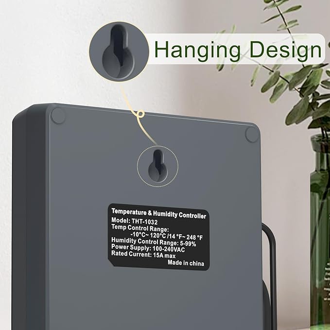 SENSTREE Dual Probe Temperature & Humidity Controller, Independent Sensors - Image 2
