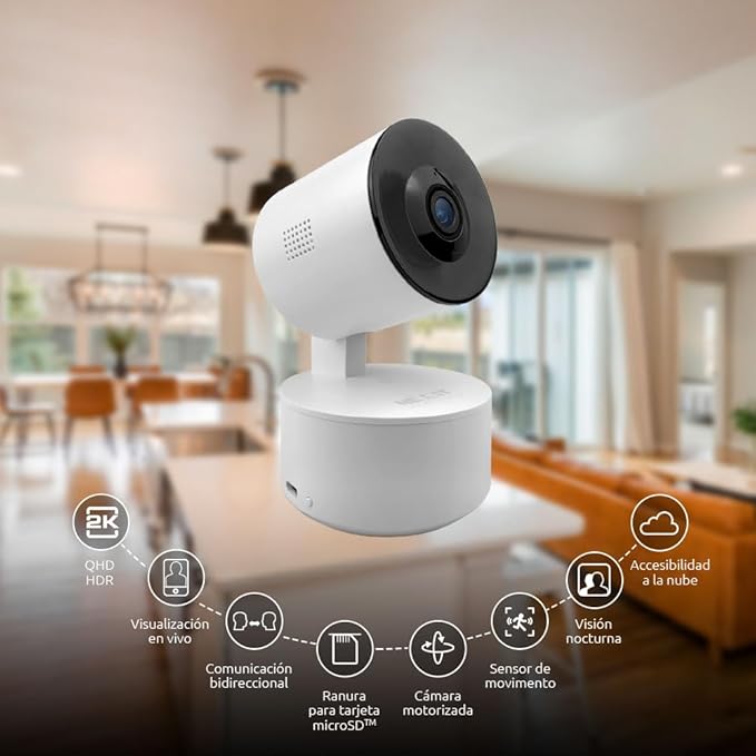 Nexxt Solutions Smart Wi-Fi Indoor Pan and Tilt Camera - Image 3