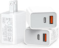 USB C Wall Charger Block 20W, iPad Pro, AirPods Pro, Samsung Galaxy by LCGENS