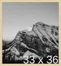 Frame It Easy 33 x 36 Wheat Wood Frame by FrameItEasy