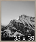 Frame It Easy 33 x 39 Rustic Gray Wood Frame by FrameItEasy