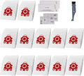 I-clean Replacement FJM Vacuum Bags 12PCS, AirClean 3D Efficiency Vacuum by I+clean