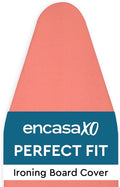Encasa XO Ironing Board Cover and Pad 49"x18" - 4mm Felt Wide Iron Board Cover by EncasaXO