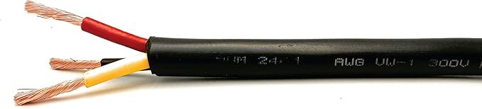 NATIONAL Wire & Cable – 20 AWG 3-Conductor Premium Copper Wire, 500 ft by NATIONALWireCable