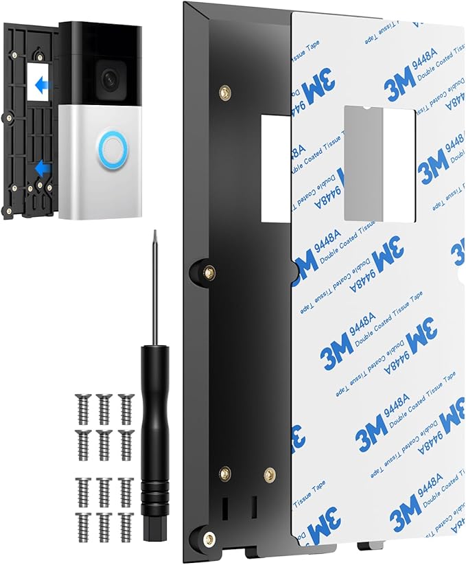 Baaletc No-Drill Ring Doorbell Mount by Baaletc