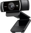Logitech C922x HD Pro PC Webcam, Full HD 1080p/30fps or 720p/60fps Video by Logitech