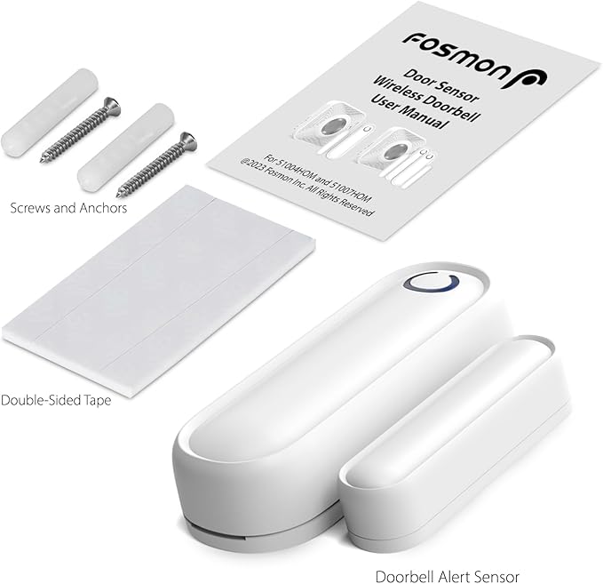 Fosmon 2 Pack WaveLink 51018HOM Add-On Door Contact Sensor Unit - Image 4