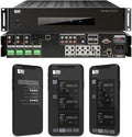 OSD Audio Nero Max8: 4-Zone, 4-Source Amplifier 80W Power, App Integration by OutdoorSpeakerDepot