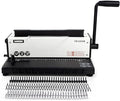 Rayson TD1202R Wire Binding Machine, 3:1 Pitch Round Hole Coil Binder Hole Punch by RAYSON
