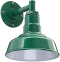 Steel Lighting Co. Hawthorne Barn Light | Outdoor Wall Mounted | 8 inch Dome | by SteelLightingCo