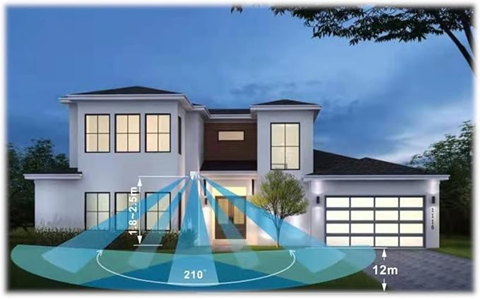 Outdoor Motion Sensor Tracking LED Floodlight Security Light Versonel - Image 7