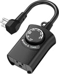 HBN Outdoor Light Timer Waterproof, Weatherproof Photocell Dusk to Dawn Light by HBN