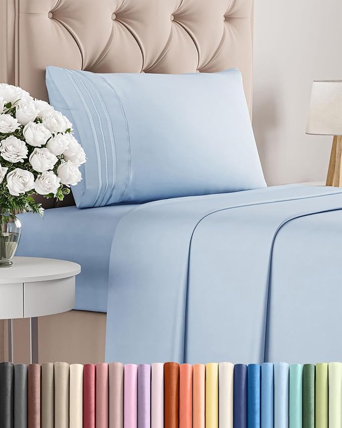 Twin XL Size 3 Piece Sheet Set by CGKUnlimited