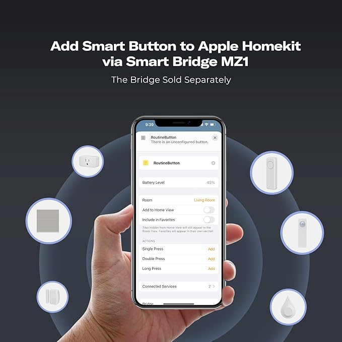 THIRDREALITY ZigBee Smart Button, 3-Way Remote Control, Require Zigbee hub - Image 6