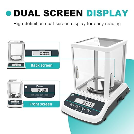 JOANLAB Analytical Balance 300g x 1mg Scale High Precision 0.001g Accuracy - Image 5