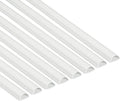 D-Line Half Round Cord Hider, Patented Cable Cover, Hide TV Wall Mount Wires by D-LineUSAinc