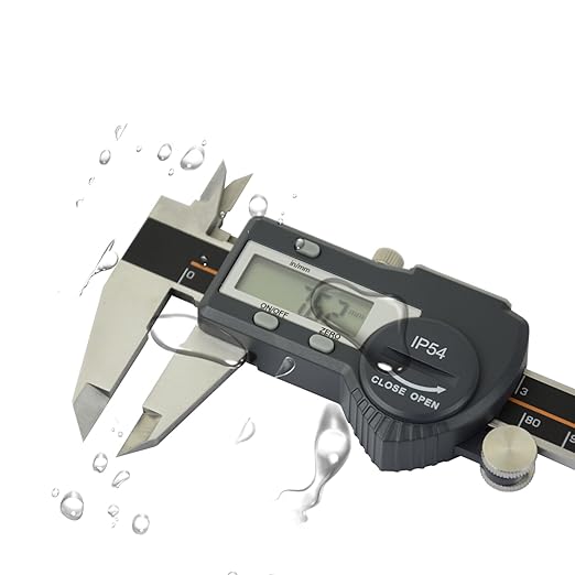 AICEY Digital Caliper Measuring Tool, IP54 Waterproof Stainless Steel - Image 2
